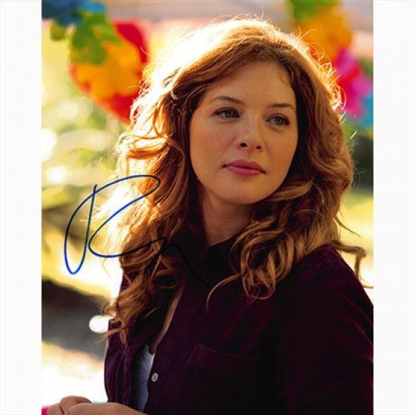 Autografo Rachelle Lefevre Foto 20x25