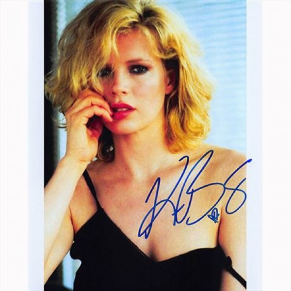 Autografo Kim Basinger Foto 20x25