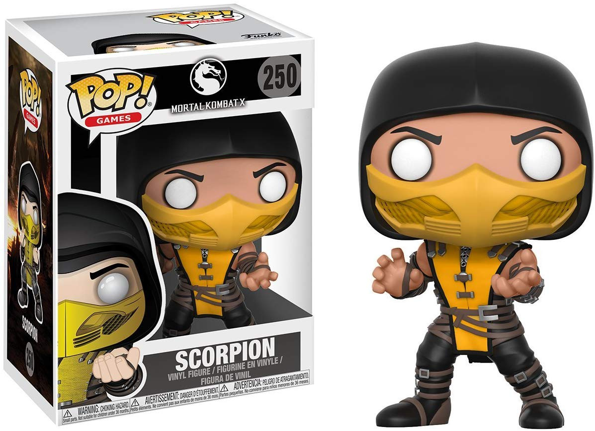 Funko Pop! Mortal Kombat X: Scorpion #250