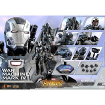 Hot Toys Avengers I.W. War Machine Mark IV 1/6 Action Figure  MMS499 D26