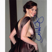 Autografo Anne Hathaway -3-  Foto 20x25