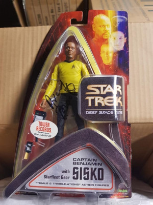 Autografo Every Brooks Star Trek Deep Space Nine Sisko Trouble Tribbles