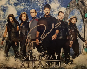 Autografo Robert Picardo Stargate Atlantis 5 Foto 20x25