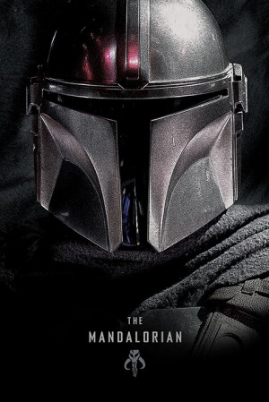 Poster Star Wars: The Mandalorian (Dark)