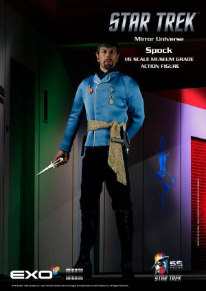 EXO-6 Star Trek:The Original Series Action Figure 1/6 Mirror Universe Spock 30 cm 