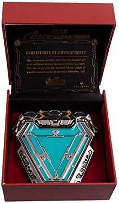 Iron Man Marvel Arc Reactor Magnetic Pin Replica 