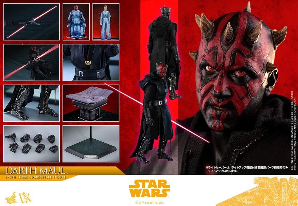 Hot Toys DX18 DX 18 Han Solo: A Star Wars Story Darth Maul 1/6 Figura