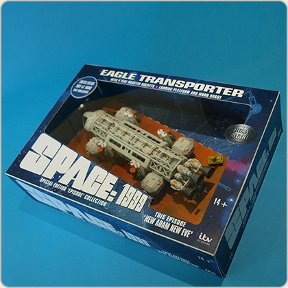 SPACE 1999 NEW ADAM NEW EVE DIE CAST