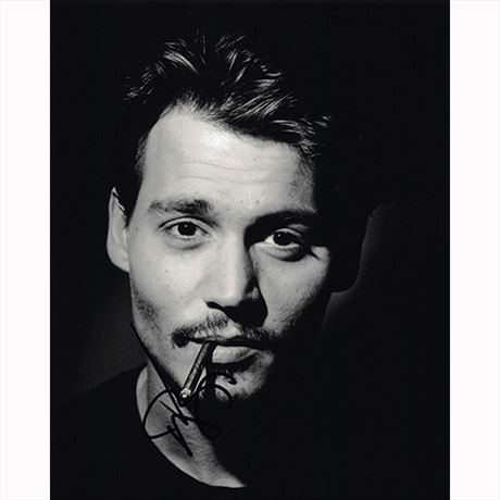 Autografo Johnny Depp - Foto 20x25