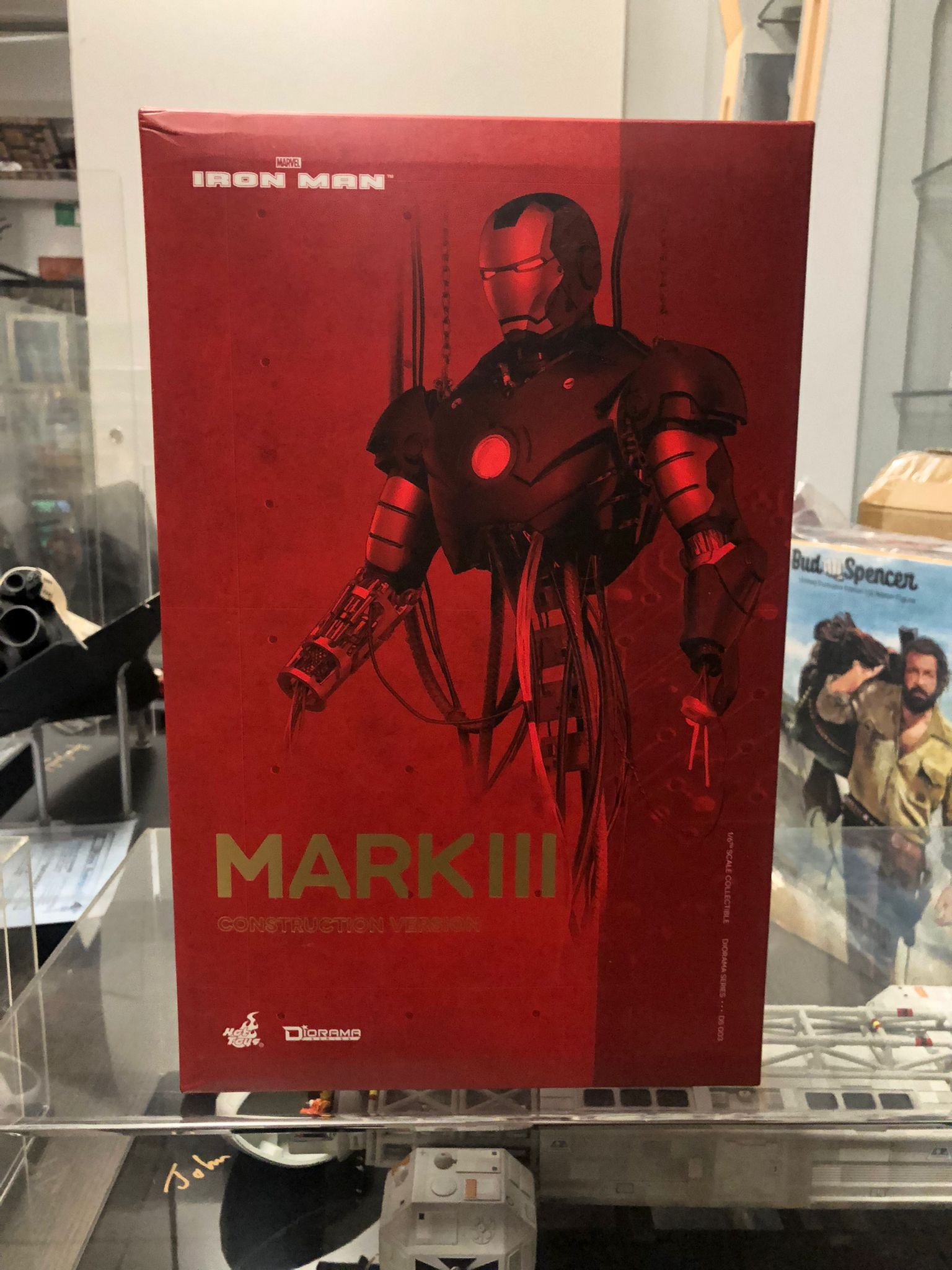 Hot Toys DS 003 Iron Man : Mark 3 (Construction Version)