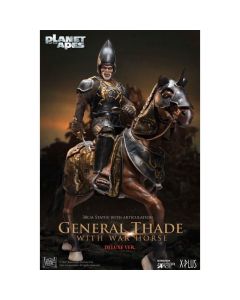  Planet of the Apes  DELUXE General Thade with Horse 30 cm by STAR ACE