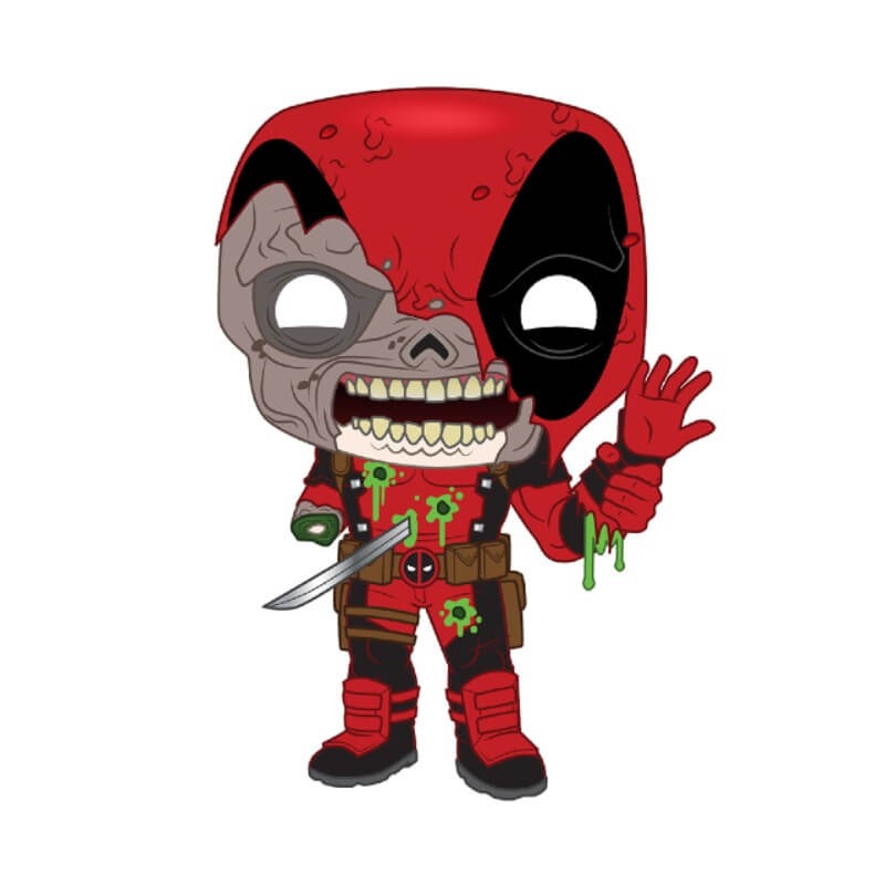 MARVEL - DEADPOOL ZOMBIE FIGURA FUNKO POP! VINYL