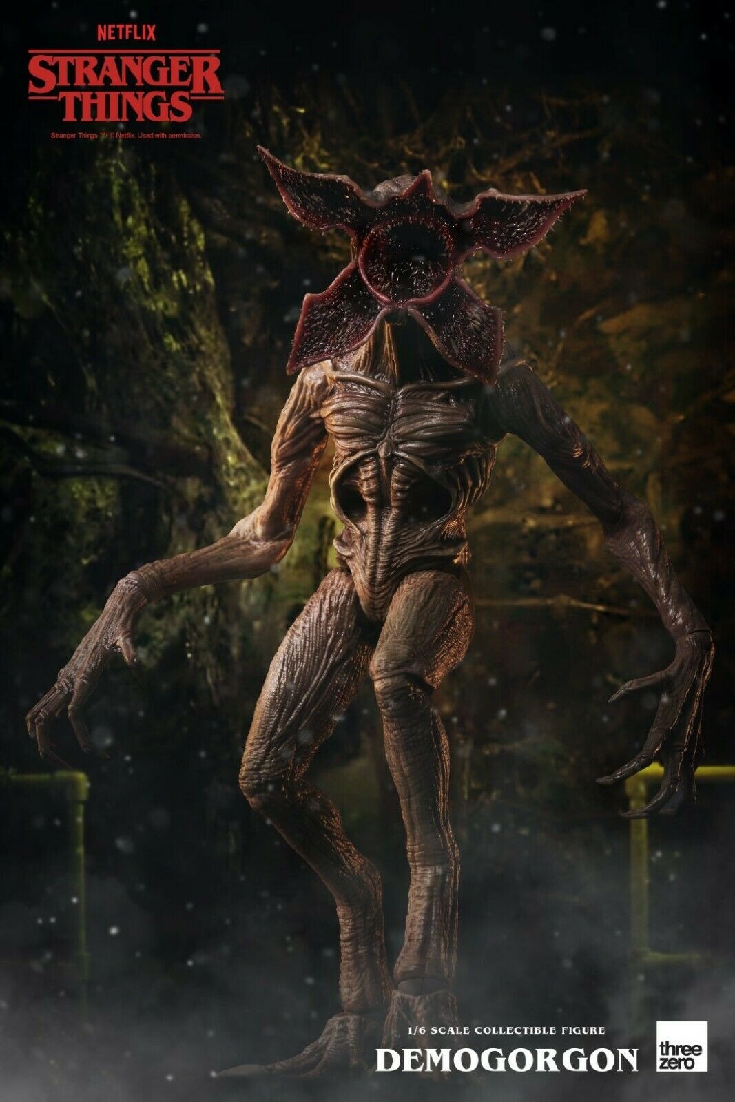 Threezero 1/6 Stranger Things Demogorgon Action Figure 