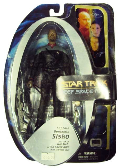 Action Figure Captain Benjamin Sisko autografata da Avery Brooks