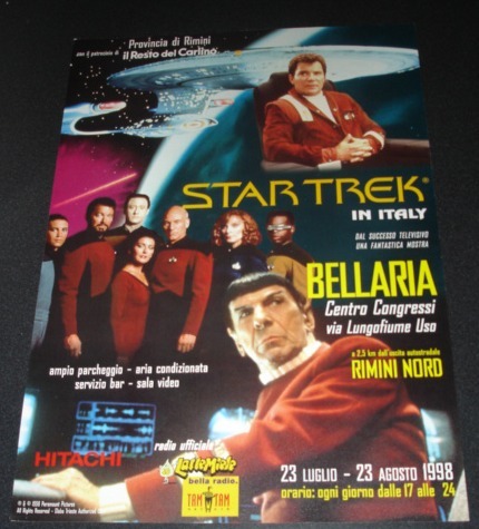 Poster Star Trek in Italy 2