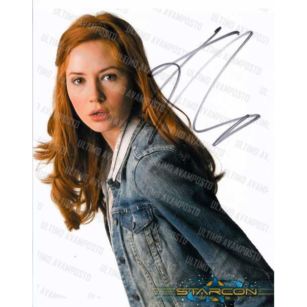 Autografo Karen Gillan Doctor Who 6 Foto 20x25