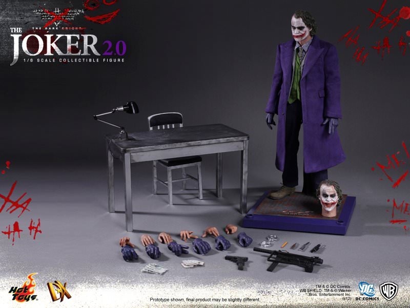 HOT TOYS DX 11 IL CAVALIERE OSCURO – IL JOKER 2.0 NUOVO