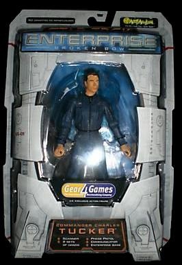 Star Trek Enterprise Tucker  Action Figure Art Asylum