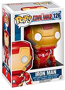 Funko Pop! Capitan America Civil War: Iron Man #126