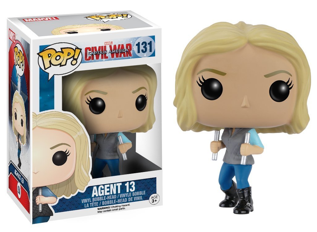 Funko Pop! Cap America Civil War: Agent 13 #131