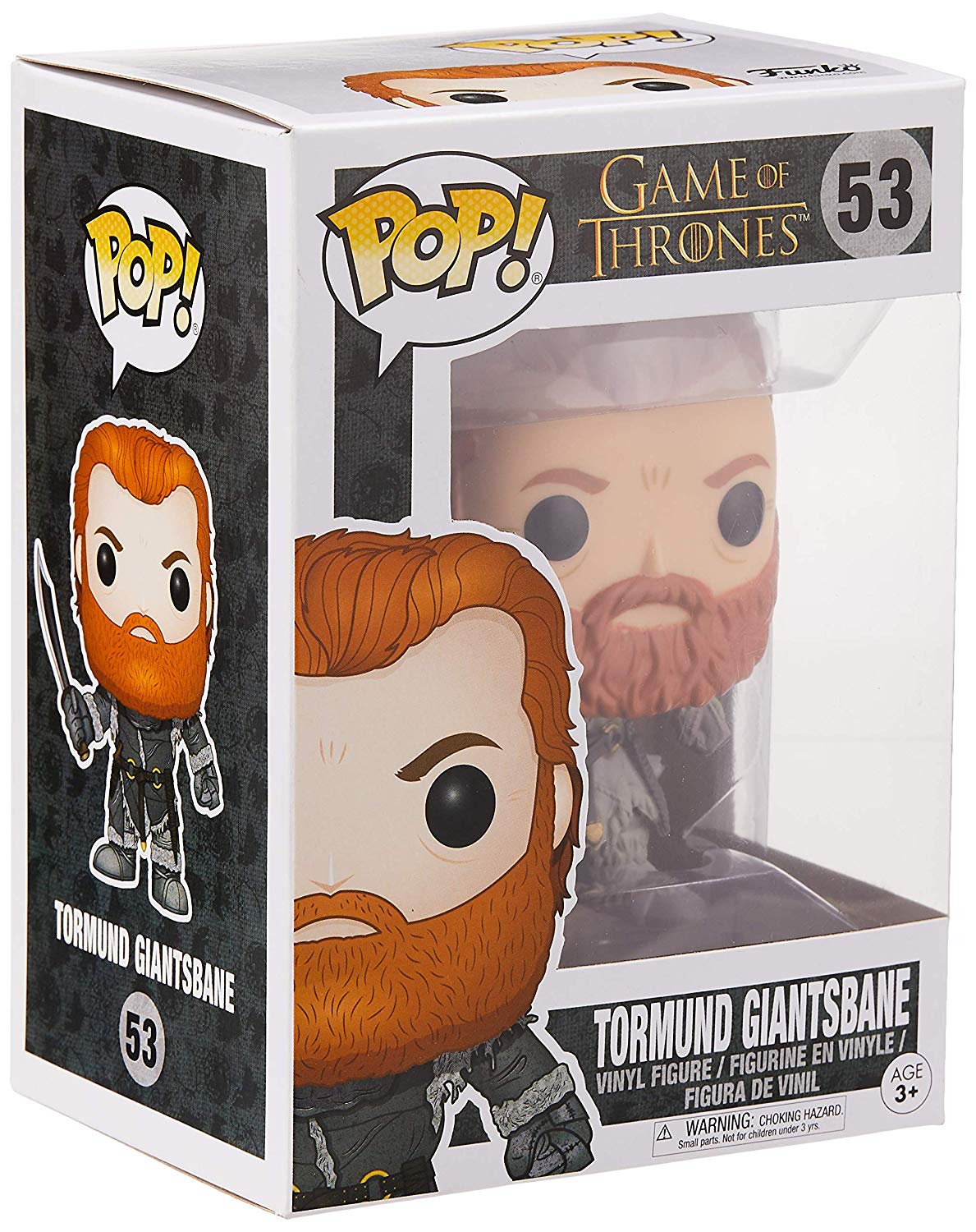 Funko Pop! TV Il trono di spade (Game of Thrones) - Tormund Giantsbane Figura del vinile