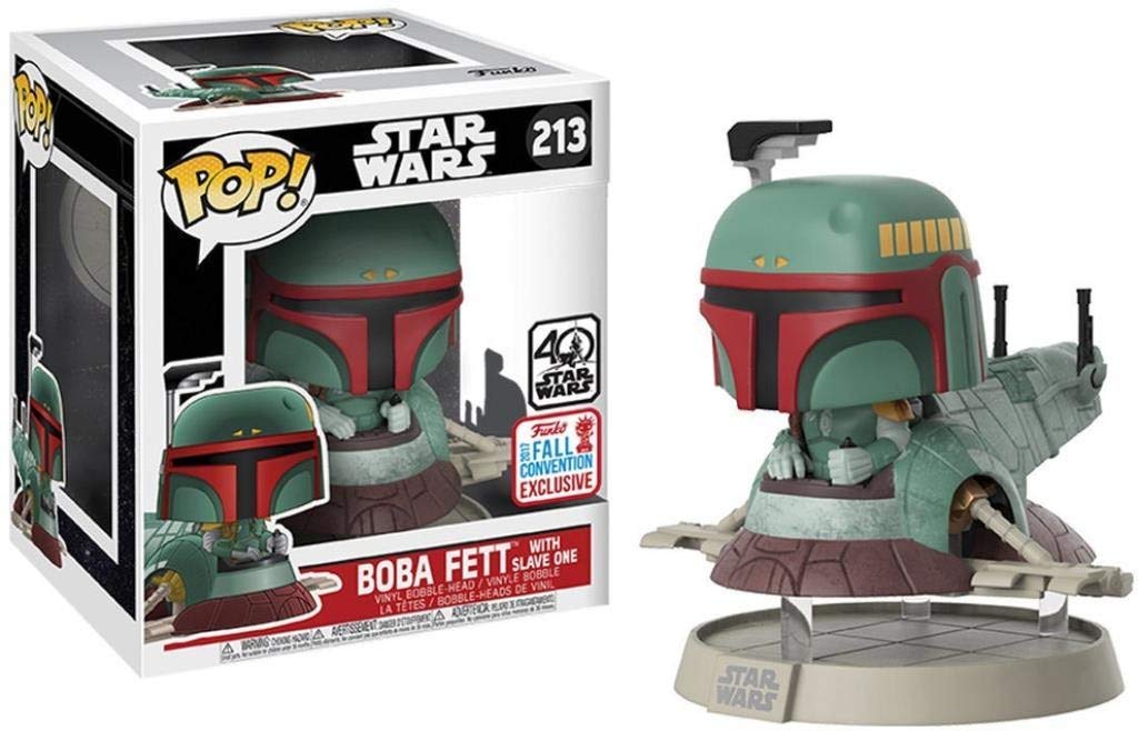 Funko Pop!  Star Wars - Boba Fett & Slave One Exclu Pop Rides