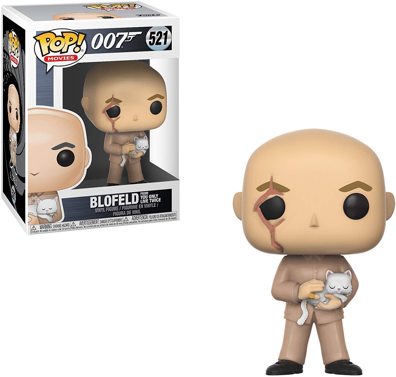  Funko Pop!  James Bond  Ernst Stavro Blofeld