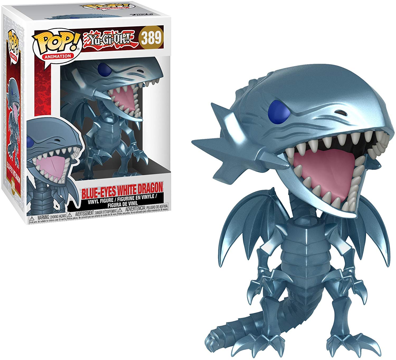  Funko Pop!  Yu-Gi-Oh Yu-Gi-Oh! Occhi Blu-Drago Bianco 