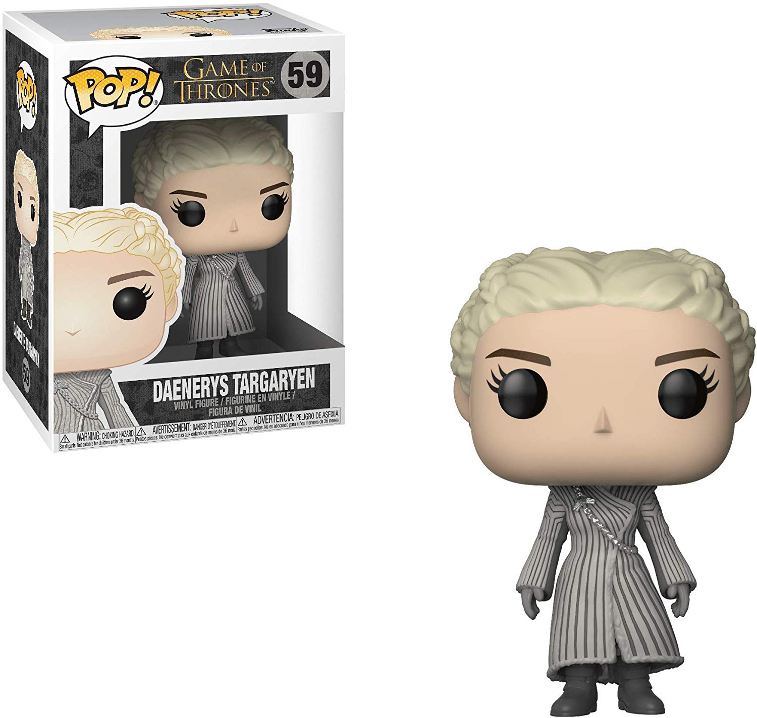 Funko Pop! Game of Thrones S8 Daenerys (White Coat) 