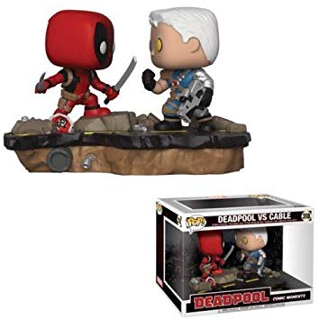 Funko Pop!  Comic Moments-Deadpool vs. Cable 