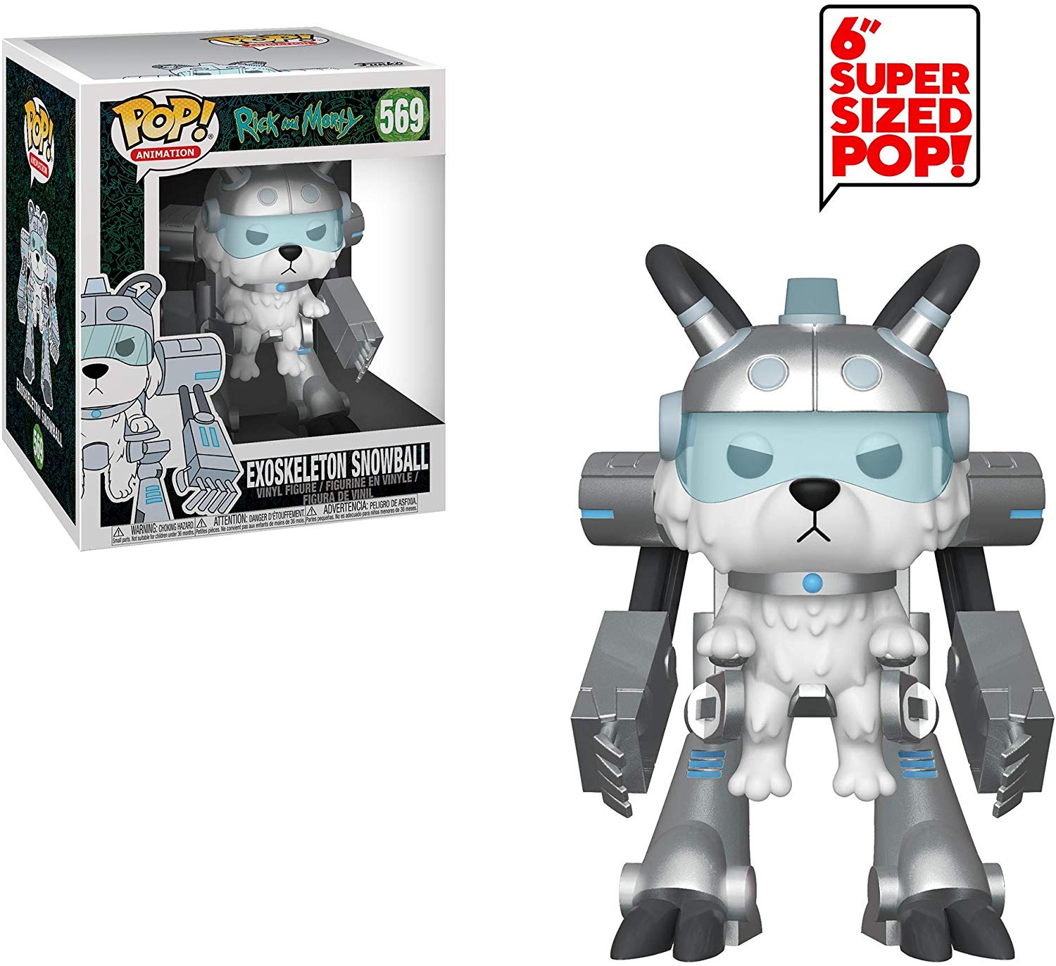 Funko Pop!  Rick & Morty Exoskeleton Snowball #569