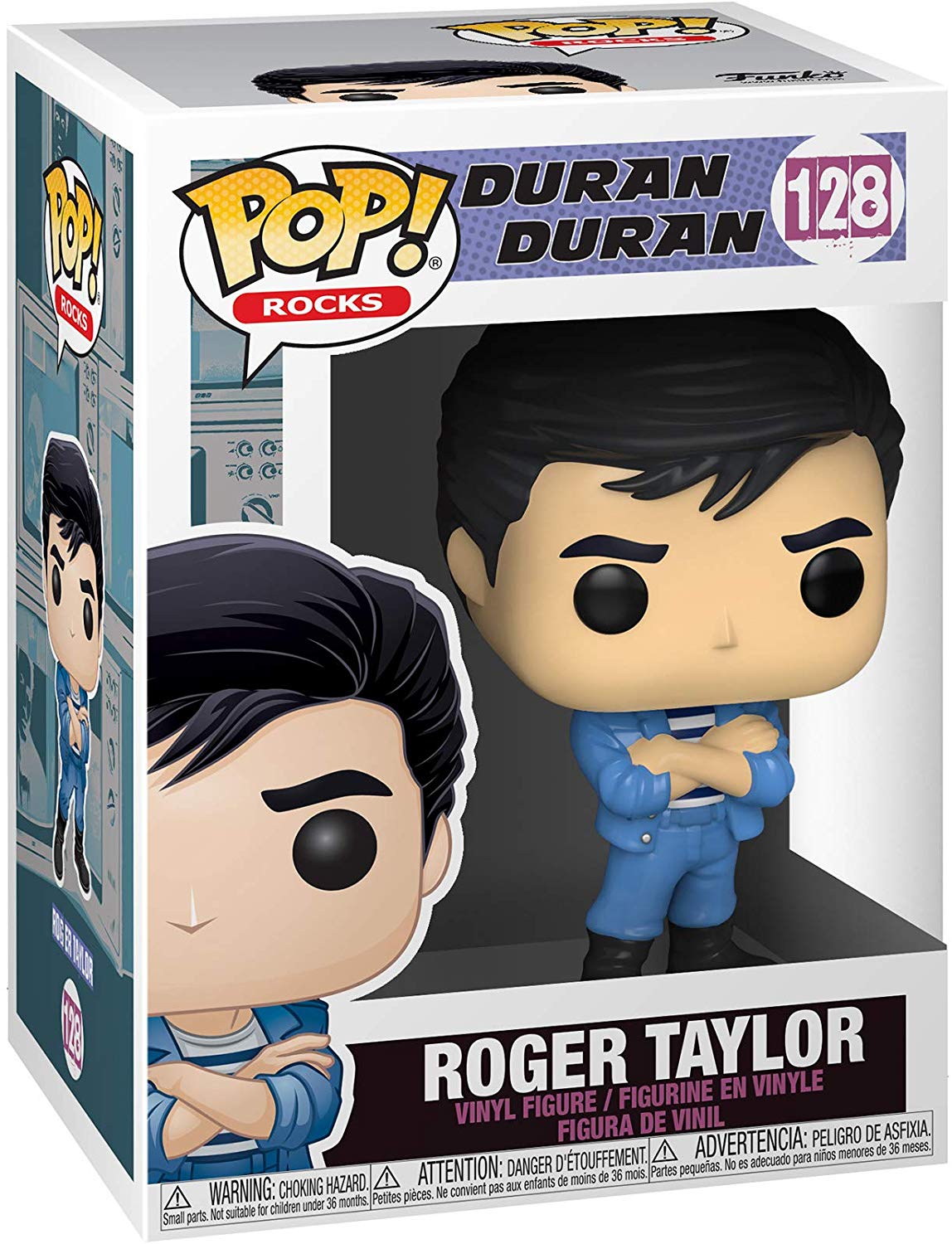  Funko Pop! Duran Duran Roger Taylor #128