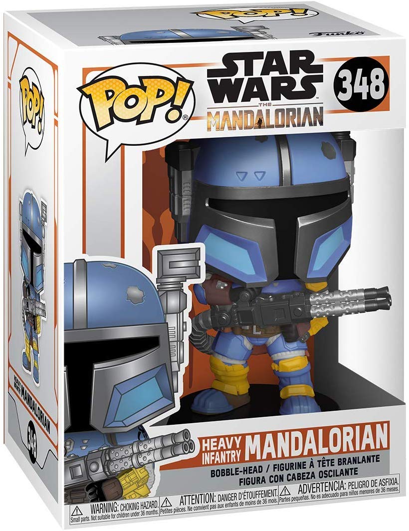 Funko Pop! Star Wars: Heavy Infantry Mandalorian #348