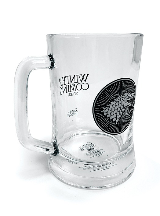 Bicchiere Game of Thrones (House Stark) Glass