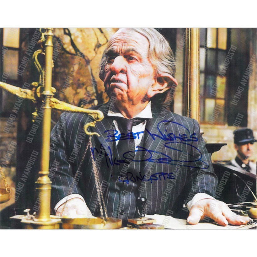 Autografo Mike Edmonds Harry Potter Foto 20x25