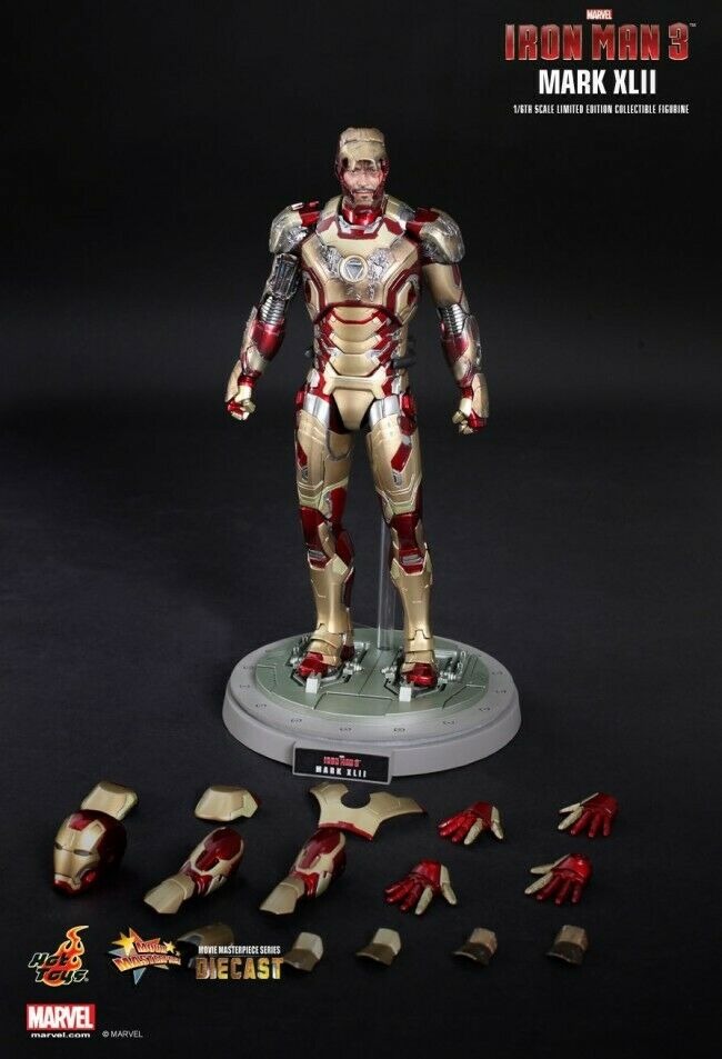 Hot Toys - Iron Man 3 - Mark XLII - MMS197D02 - Diecast - Display Item 