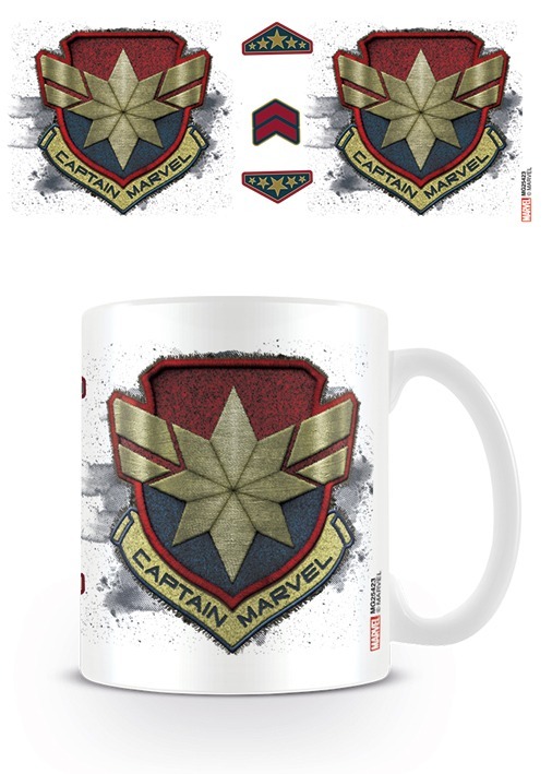 Tazza Captain Marvel (Badge)