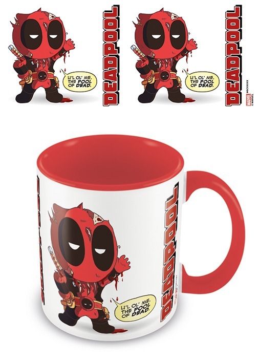 Tazza Deadpool (dal fantastico al raccapricciante) rosso