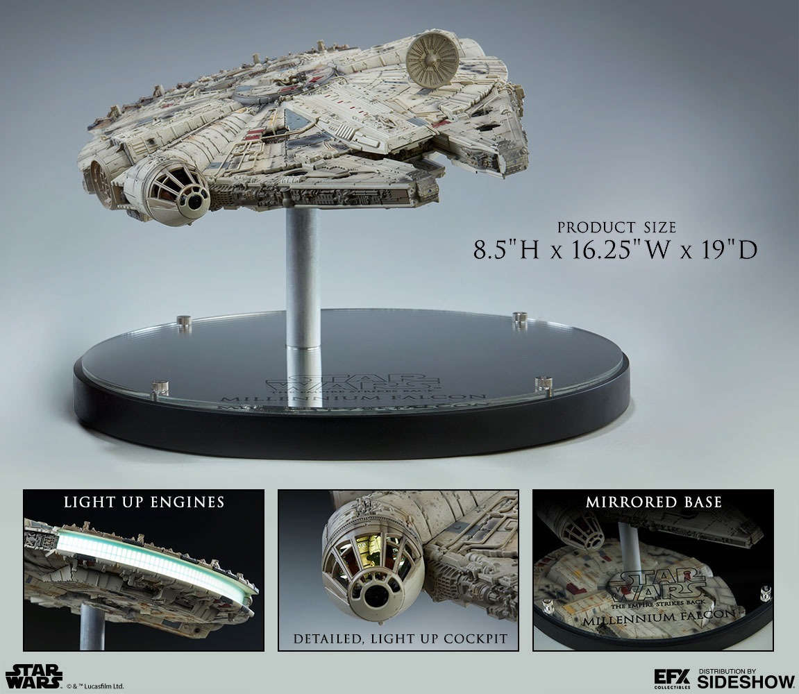 Star Wars Millennium Falcon Replica in scala di EFX