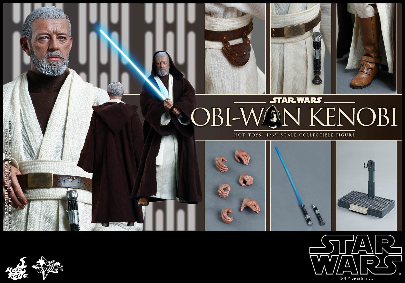  Hot Toys MMS 283 Star Wars IV – Obi-Wan Kenobi