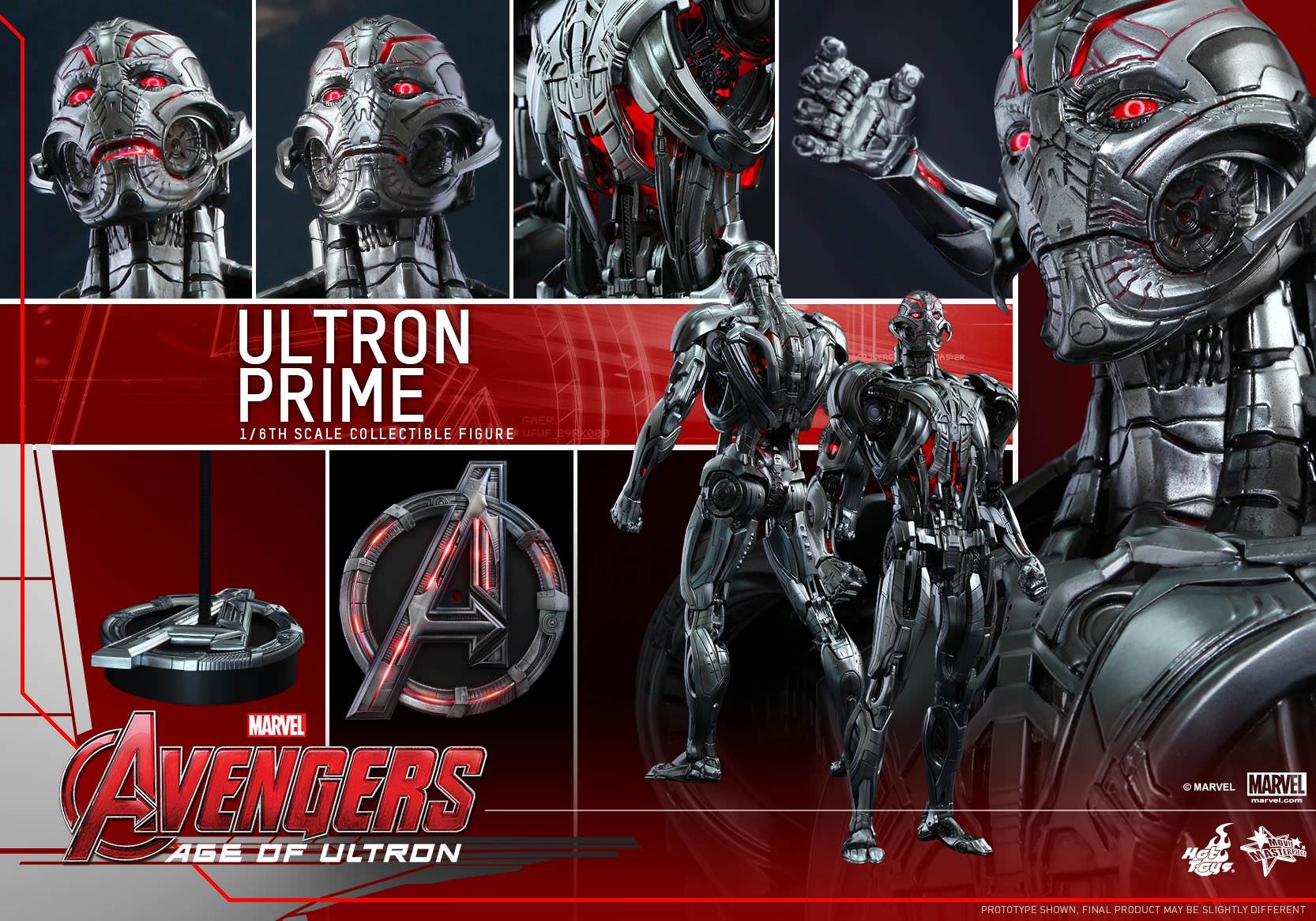 Hot Toys MMS 284 Avengers : Age of Ultron – Ultron Prime