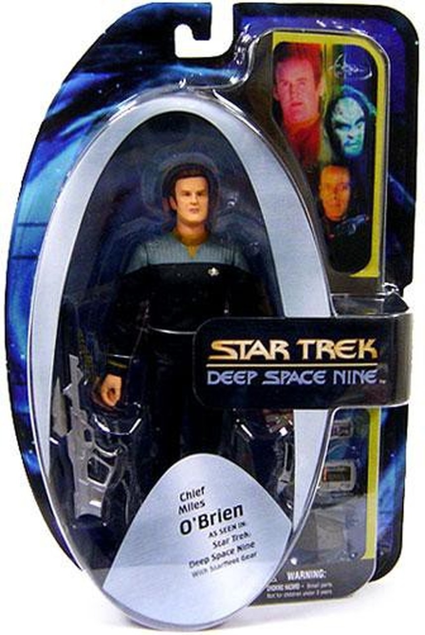 Star Trek Deep Space Nine Action Figure Bundle Chief Miles O'BRIEN Diamond Select 