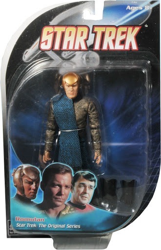 star trek the original series romulan action figure diamond: