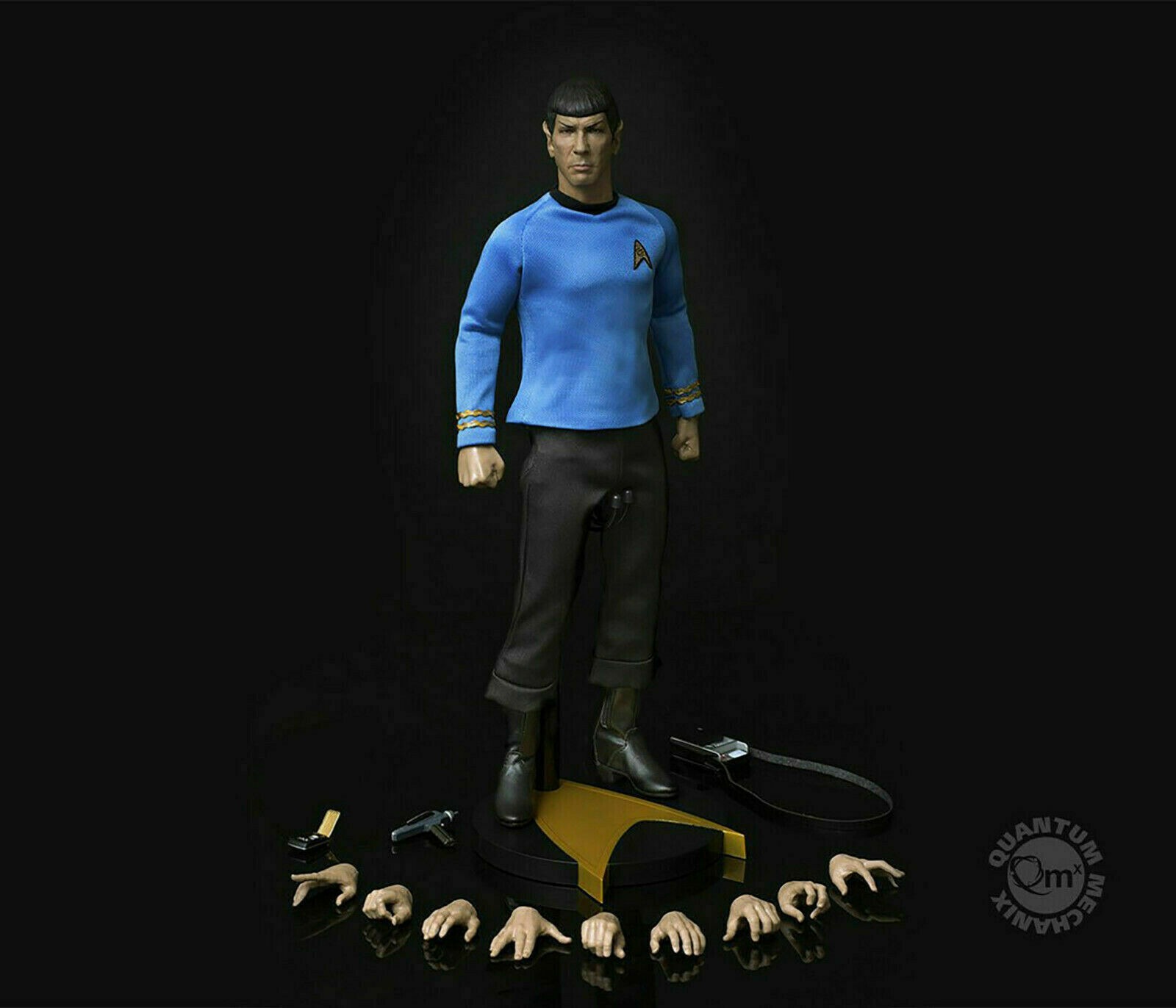 Star Trek TOS Spock Action Figure 1/6  30 cm MIGLIORATO 2nd Edition Last