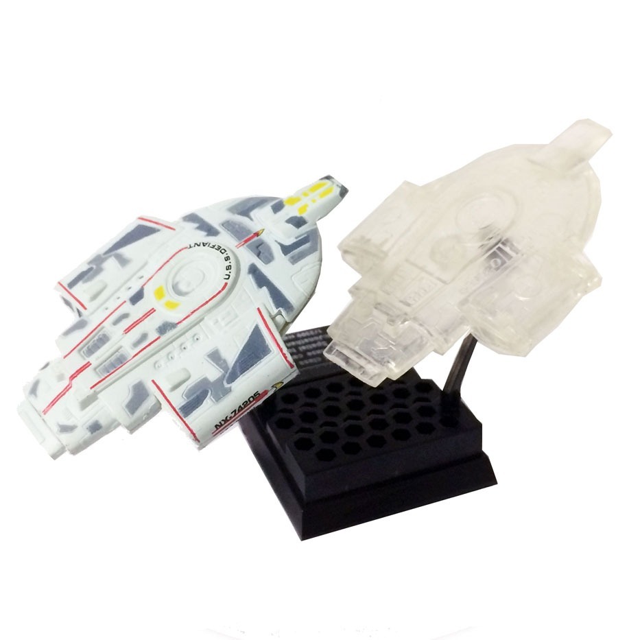 Star Trek Micro Modellino USS Defiant (set da 2)