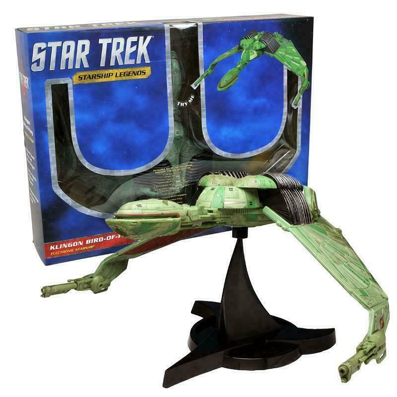 Star Trek Starship Legends KLINGON BIRD OF PREY Electronic Art Asylum