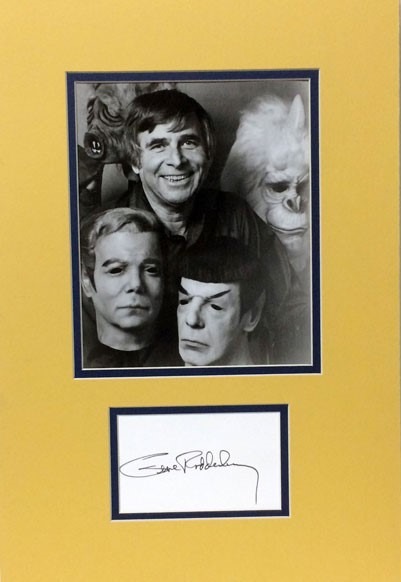 Autografo Gene Roddemberry Star Trek Creator Foto 40x25