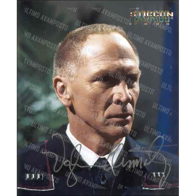 Autografo Vaughn Armstrong Star Trek Enterprise 2 Foto 20x25