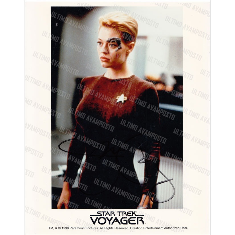 Autografo Jeri Ryan - Star Trek 2 Foto 20x25