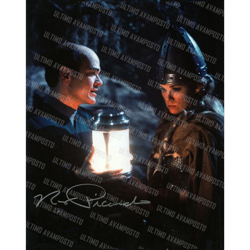 Autografo Robert Picardo Star Trek  Voyager 2 Foto 20x25